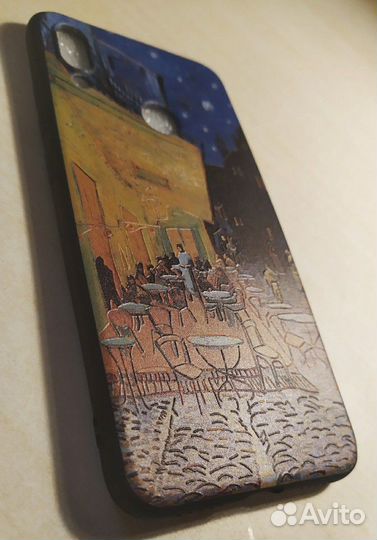 Чехол для телефона Xiaomi Redmi Note 7 рельефный