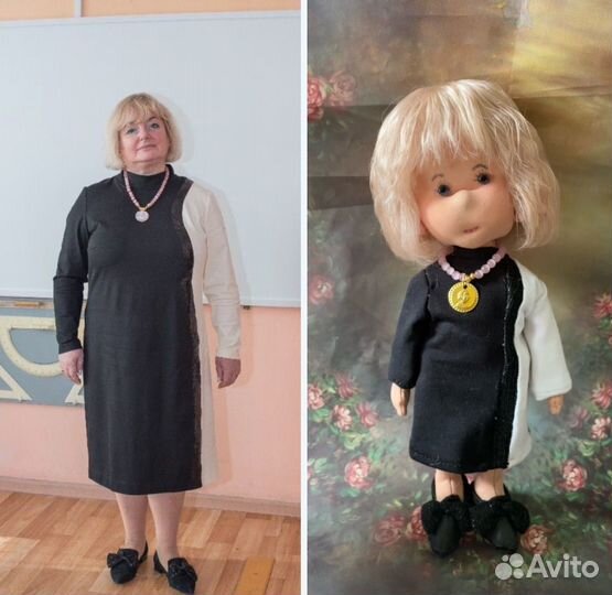Кукла ручной работы по фото