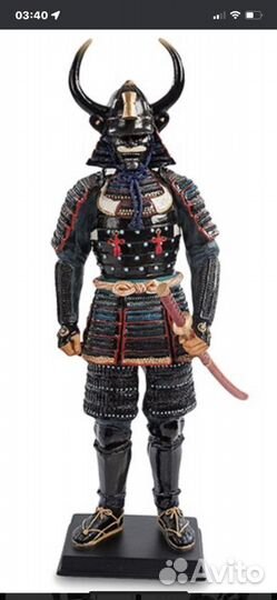 Миниатюрные копии-воинов самураев