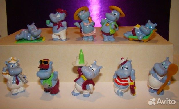 Бегемоты палубные на отдыхе 1992 и 1996 серия