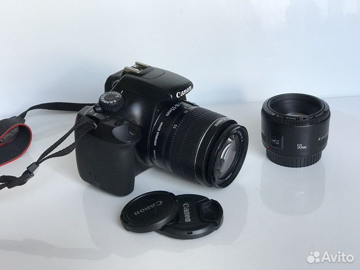 Canon 1100d + 18-55 + 50/1.8