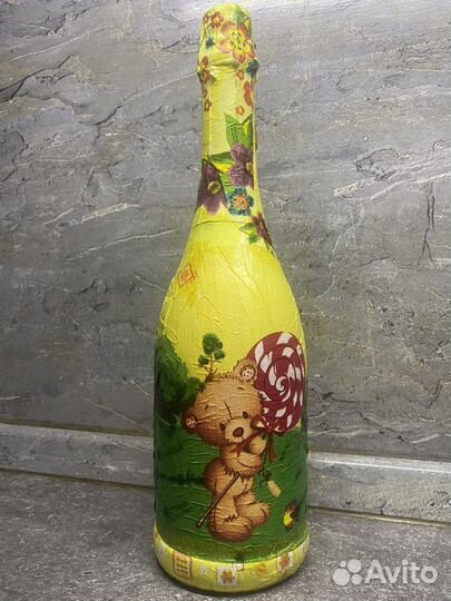 Декупажные бутылки