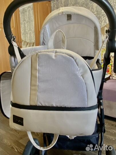 Коляска 2 в 1 Bexa Air св.бежевая