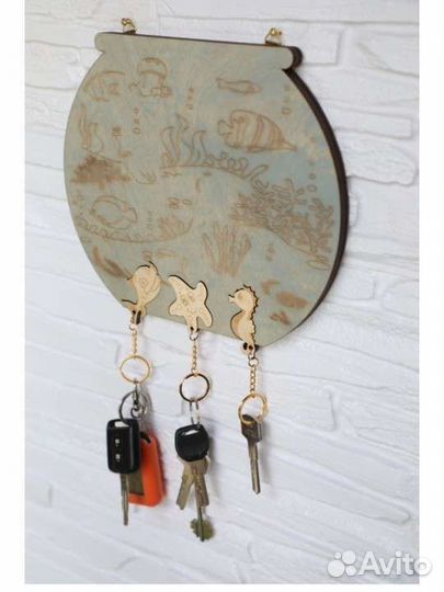 Ключница настенная новая, Аквариум