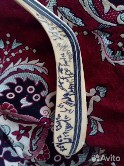 Эксклюзивная клюшка с автографами