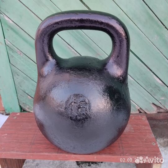 Гиря чугунная 16 и 32кг