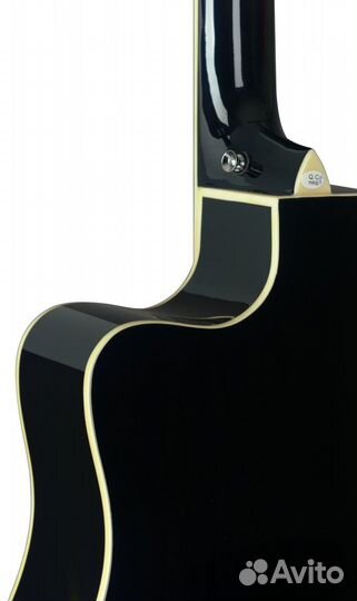 Электроакустическая гитара + чехол