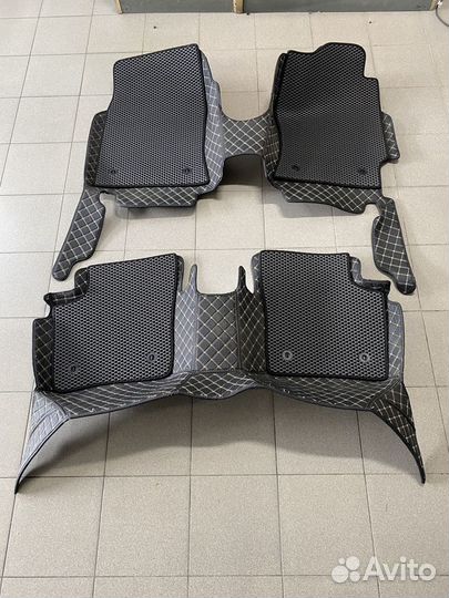 Пошив ковриков Eva + 3Д (Ева) быстро