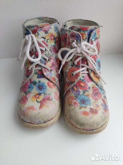 Ботинки демисезонные для девочки 26 размер