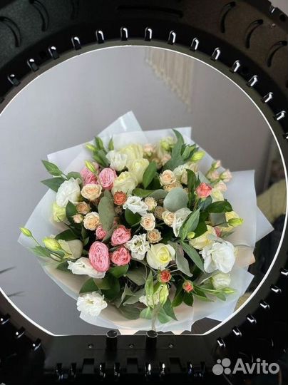 Букет хризантем/Букет гипсофилы