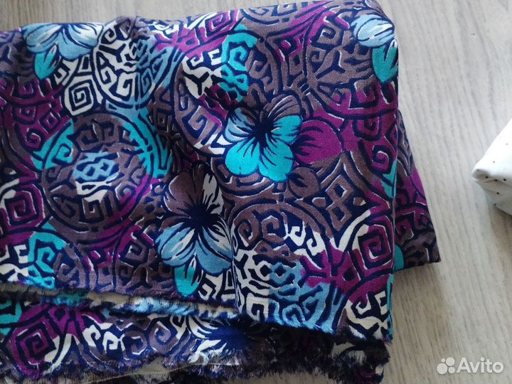 Ситец постельное скатерть СССР