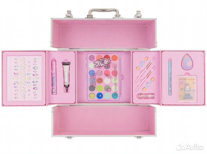 Unicorns approve макияжный набор в кейсе