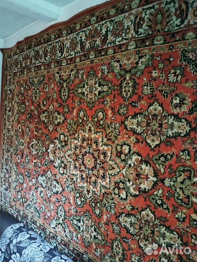 Ковер шерстяной бу