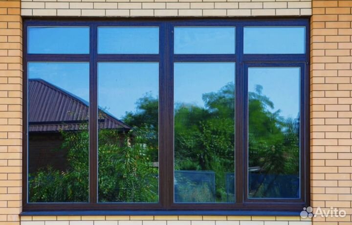 Фабричные заводские окна для магазина