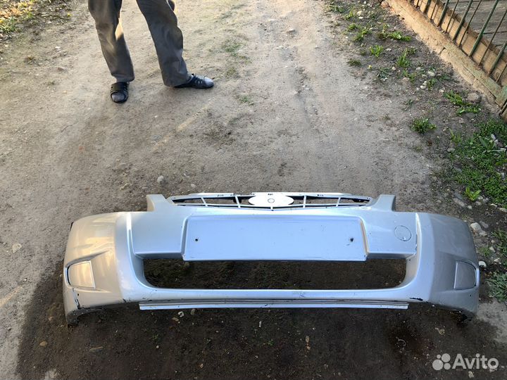 Передний бампер priora 2 снежная королева