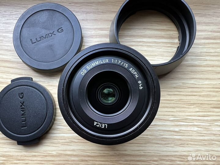 Lumix Leica 15mm 1.7