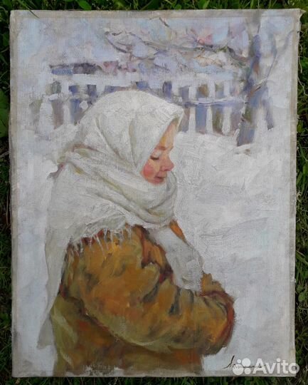 Картина маслом соцреализм