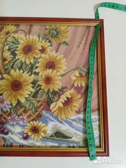 Картина вышитая крестом
