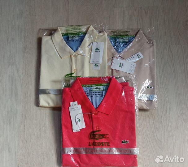 Футболки поло Lacoste