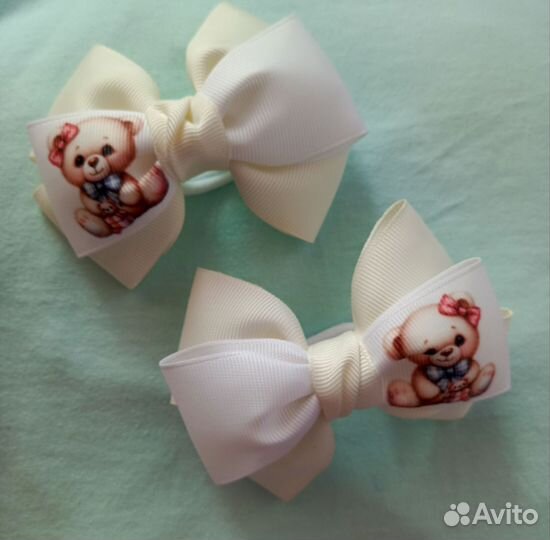 Бантики ручной работы для школы И сада