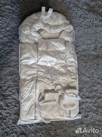 Зимний конверт в коляску