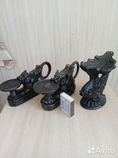 Подсвечник силуминовый СССР