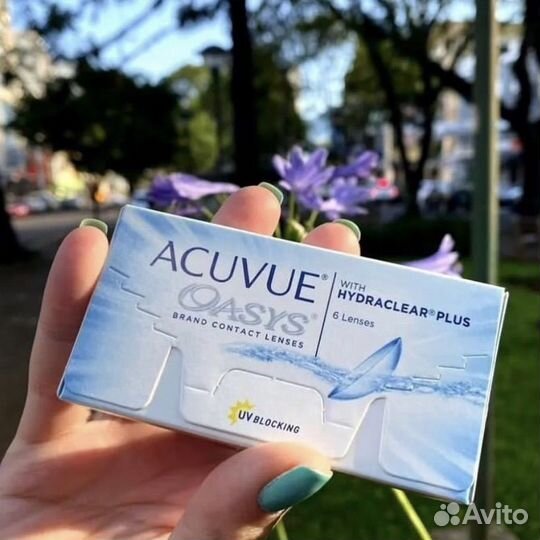 Контактные линзы Acuvue Oasys