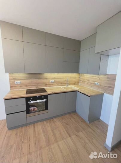 Кухня мдф без ручек