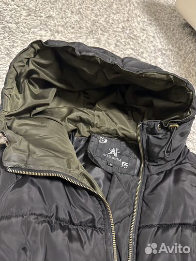 Куртка зимняя женская длинная