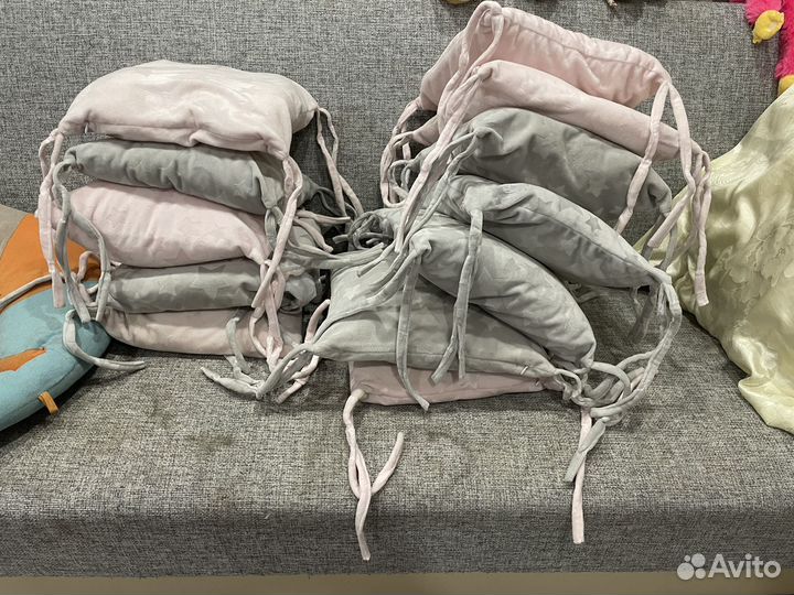 Бортики на детскую кровать