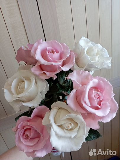 Букет роз из фоамирана