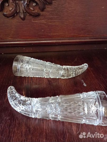 Рог изобилия рюмка 2 шт раритет 90годы СССР