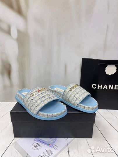 Шлепки Сланцы Chanel Размер 36-40