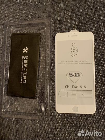 Защитное стекло iPhone 6+