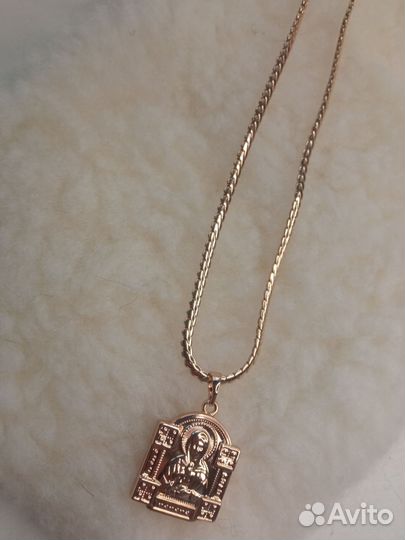 Кулон икона Матрона + цепочка 50см
