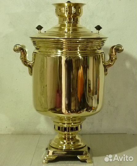 Самовар жаровой на дровах 7 литров банка СССР