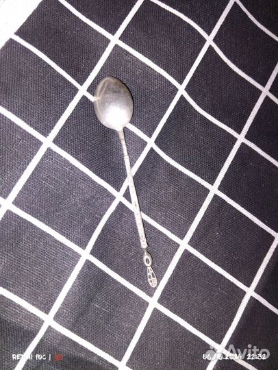 Серебряная чайная ложка