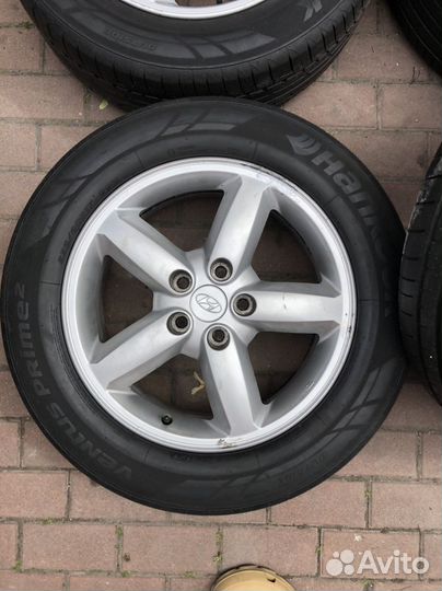 Диски R17 Hyundai с резиной