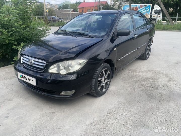 BYD F3 1.6 МТ, 2008, битый, 172 240 км