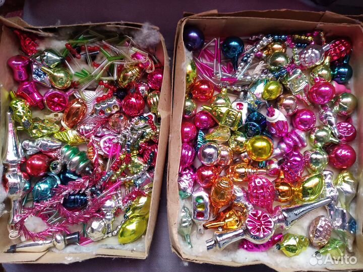 Елочные игрушки СССР Малютка