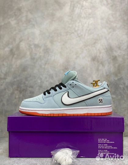 Кроссовки nike sb dunk low club 58 gulf