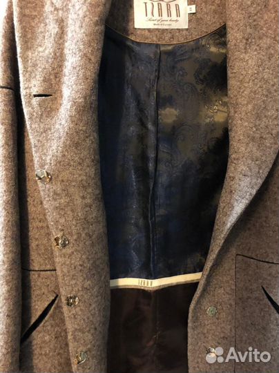 Пальто шерстяное