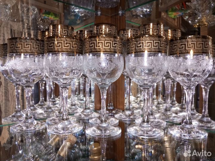 Фужеры, бокалы, рюмки, стаканы