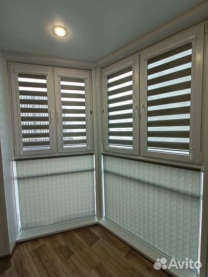 Рулонные шторы день ночь от производителя