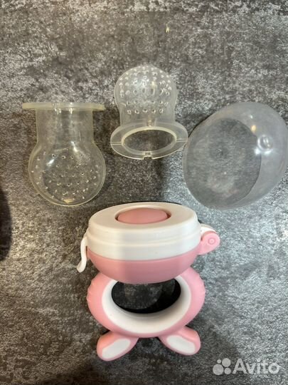 Бутылочки Авент, ниблер и банка д/хранения молока