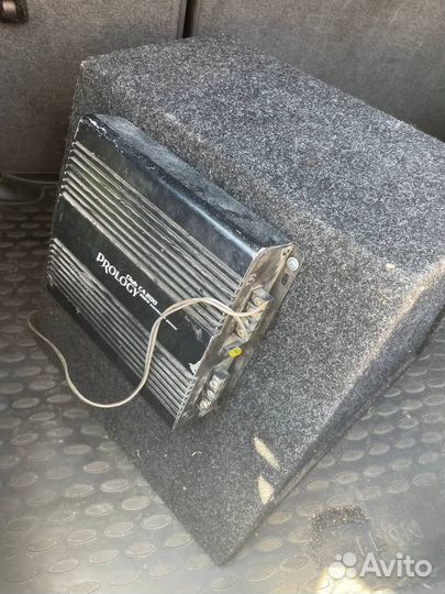 Сабвуфер и усилитель