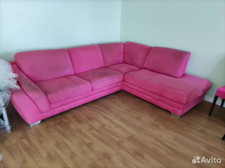 Большой угловой диван бу италия