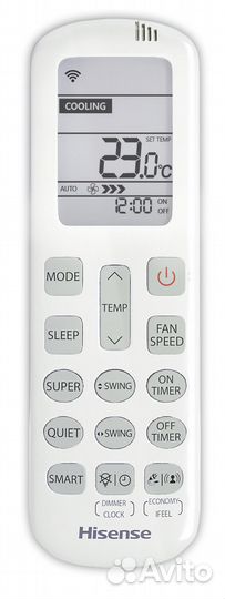 Внутренний блок Hisense AMS-09UW4rvedb00 Smart FM