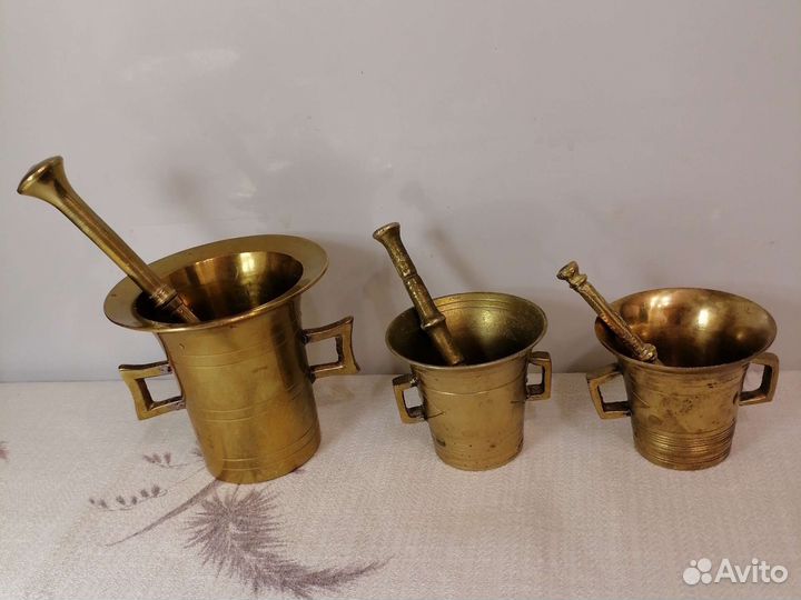 Ступки с пестиком. Винтаж