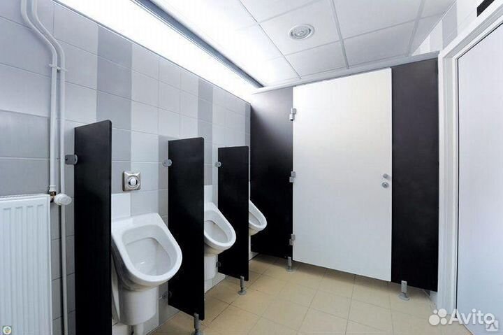 Писсуарные перегородки под ключ